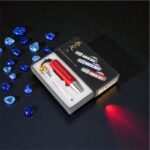 Gem Stone Flash Light Torch